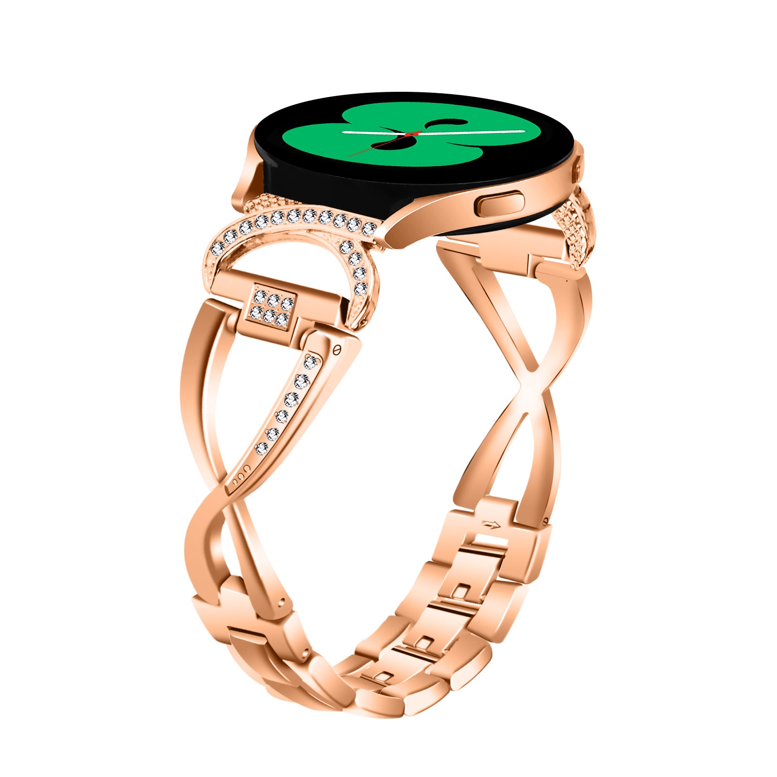 20mm Watch Strap for Samsung Galaxy Watch6 40mm 44mm Watch6 Classic 43mm 47mm Watch 5 40mm 44mm Watch4 40mm 44mm Rhinestones Decor Alloy Wrist Band 20mm Watch Strap for Samsung Galaxy Watch6 40mm 44mm Watch6 Classic 43mm 47mm Watch 5 40mm 44mm Watch4 40mm 44mm Rhinestones Decor Alloy Wrist Band